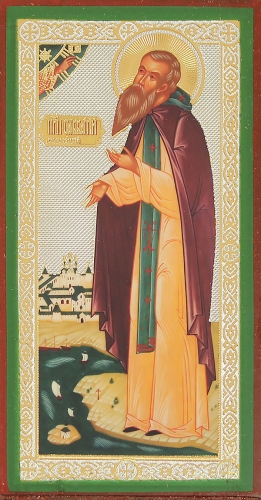 Religious icon: Holy Venerable Sabbatius of Solovki