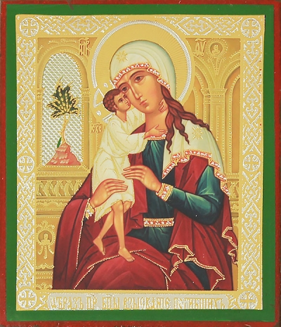 Religious icon: Theotokos the Seeking of the Lost