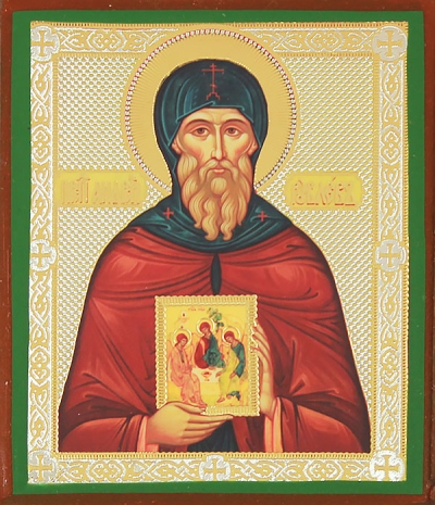 Religious icon: Holy Venerable Andrew Rublev the Iconographer