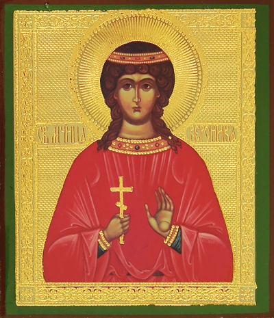 Religious icon: Holy Martyr Byreneya (Veronika, Victoria)
