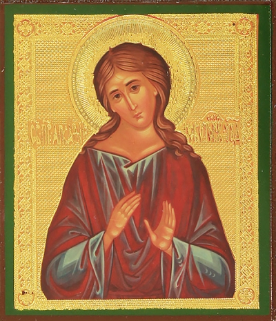Religious icon: Holy Venerable Arcadius