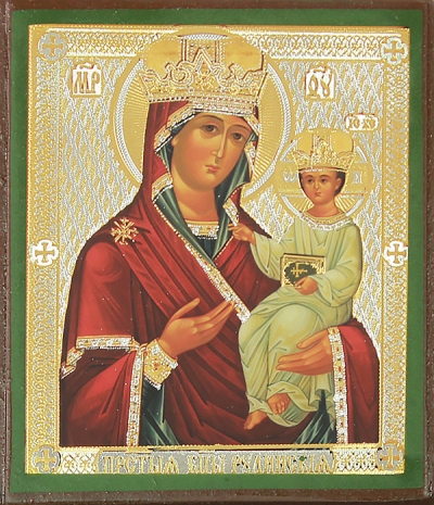 Religious icon: Theotokos of Rudin