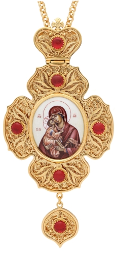 Bishop encolpion panagia no.017a