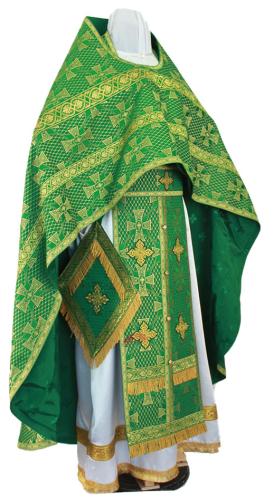 Russian Priest vestment set 41"/5'9" (52/176) ?827