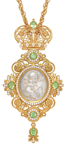 Bishop encolpion panagia no.189