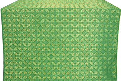 Angel Wings metallic brocade (green/gold)