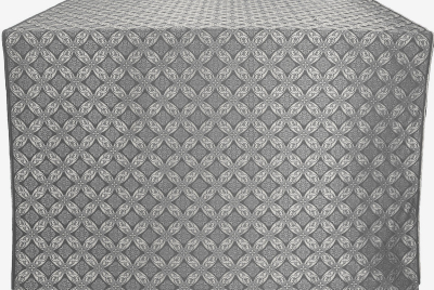 Angel Wings metallic brocade (black/silver)