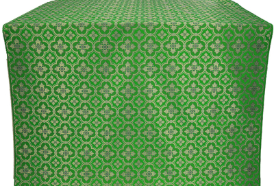 Kefalonia silk (rayon brocade) (green/gold)