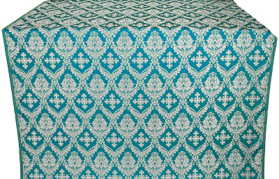Muse metallic brocade (blue/silver)