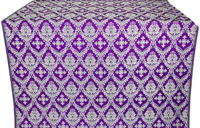 Muse metallic brocade (violet/silver)