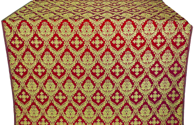 Muse metallic brocade (red/gold)