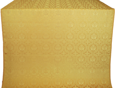 German silk (rayon brocade) (yellow/gold)