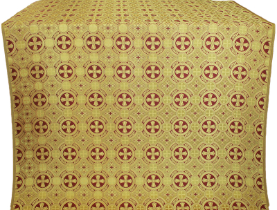 Samson silk (rayon brocade) (yellow/gold)