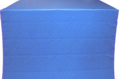 Muar silk (rayon brocade) (blue)