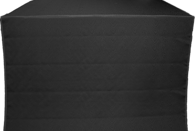 Muar silk (rayon brocade) (black)