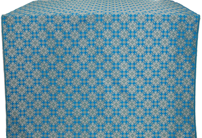 Tver metallic brocade (blue/silver)