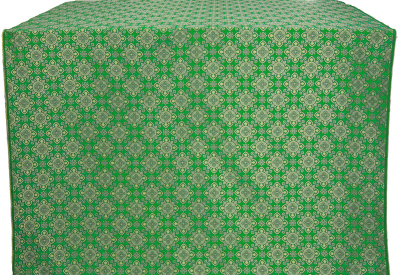 Tver metallic brocade (green/gold)