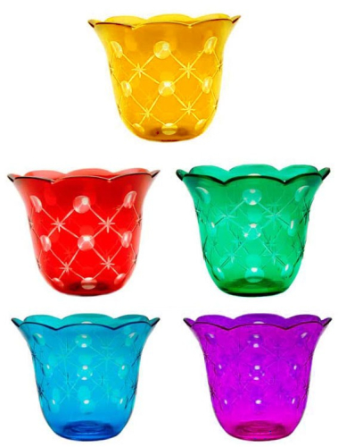 Church votive glass no.4 (applique) (200 mL) - SASLE