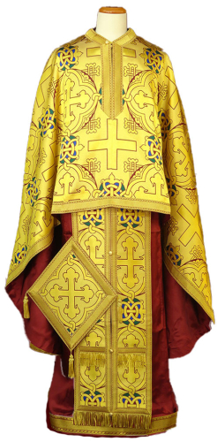 Greek Priest vestments - 13317 (yellow-gold)