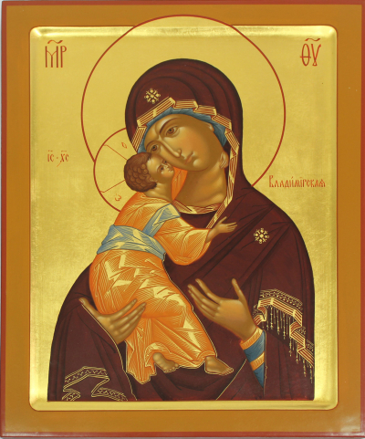 Icon: Mother of God of Vladimir - V