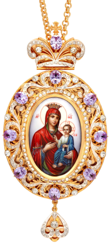 Bishop encolpion panagia no.94