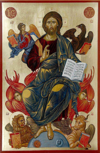 Icon: Christ the Pantocrator - V3