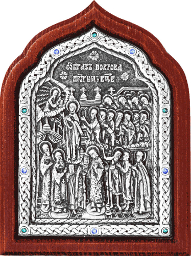 Icon - Protection of the Mother of God - A105-2