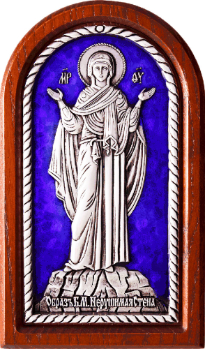 Icon - Theotokos the Inviolable Wall - A127-3