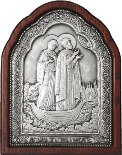 Icon - Stt. Princes Peter and Phebroniya - A184-1