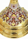 Jewelry communion chalice (bottom detail)