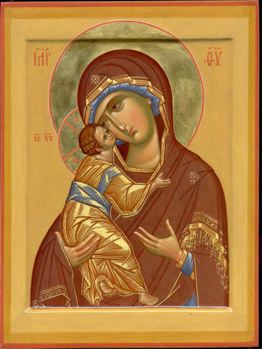 Icon: Most Holy Theotokos of Vladimir - V3