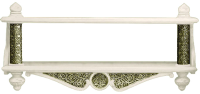 Icon shelf - 12B (white)