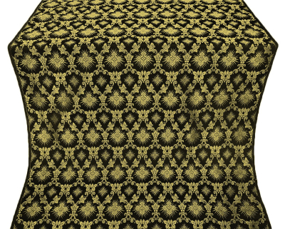 Loza metallic brocade (black/gold) 1.3 m