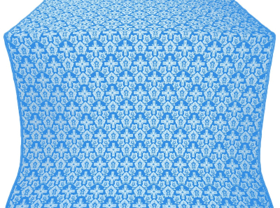 Venets metallic brocade (blue/silver) 1.1 m