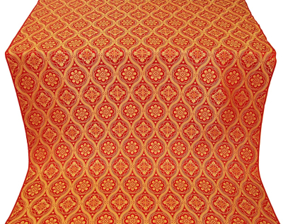 Byzantine metallic brocade (red/gold) 1.6 m