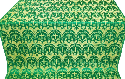 Vinograd metallic brocade (green/gold) 1.0 m