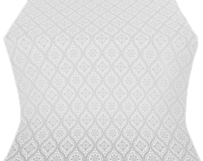 Byzantine metallic brocade (white/silver) 1.2 m