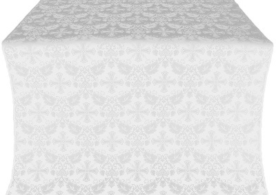 Koursk metallic brocade (white/silver) 1.6 m