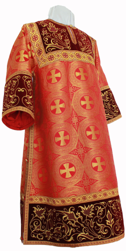 Embroidered Reader's stilkarion - Iris (red-gold) 