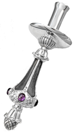 Jewelry hand candle-holder - A2682