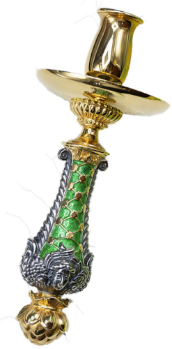 Jewelry hand candle-holder - A2684c