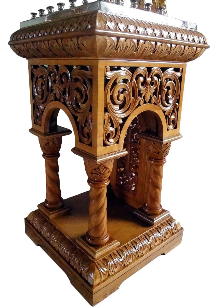 Church furniture Jerusalem panikhida table Istok Church Supplies