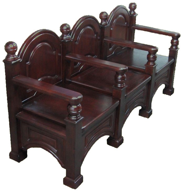 Three-part seat - Istok Church Supplies Corp.