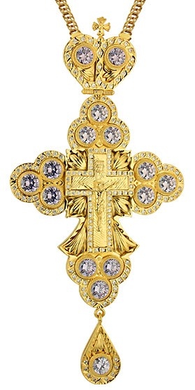 Clergy jewelry pectoral cross no.32 ( - Istok Church Supplies Corp.