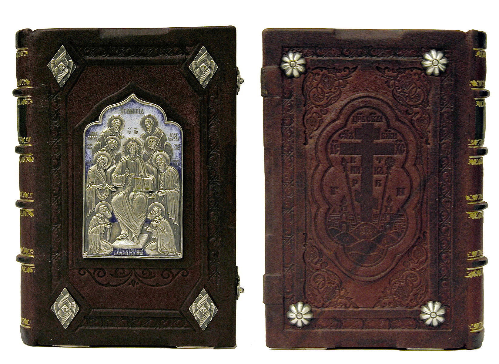 Prayerbook in custommade jewelry cover Istok Church Supplies Corp.