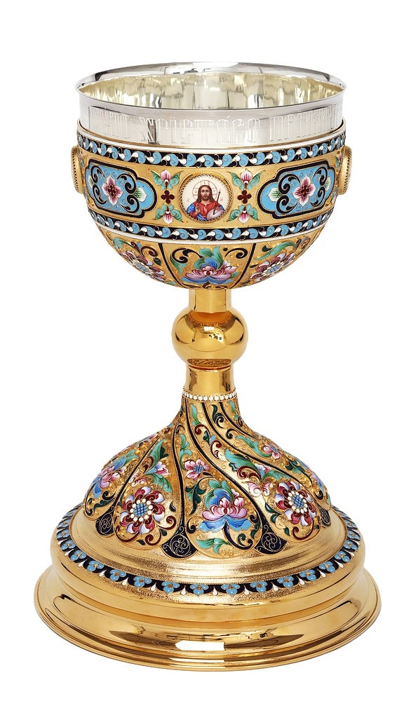 Jewelry communion chalice (cup) 73 (1.5 L) Istok Church Supplies Corp.