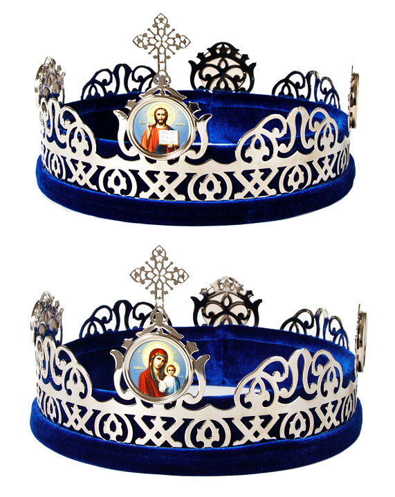 Orthodox wedding crowns | Istok Church Supplies Corp.