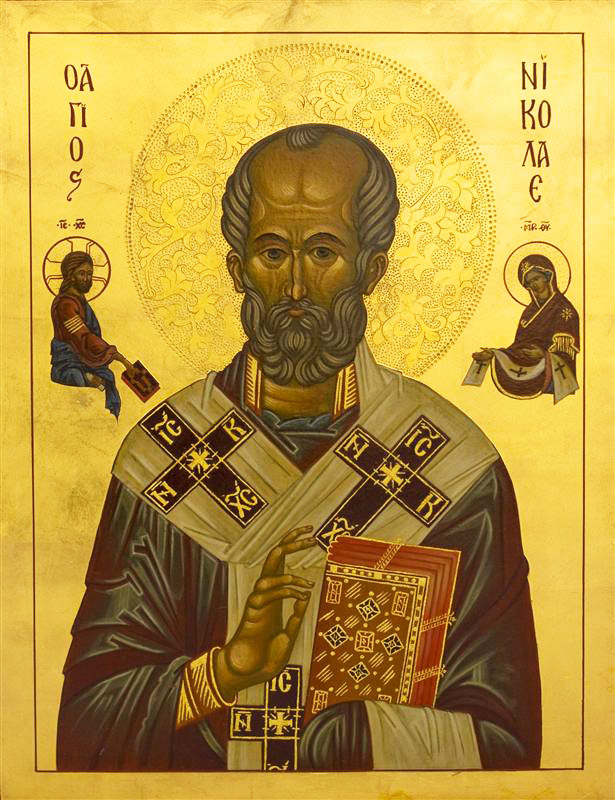 Icon: St. Nicholas the Wonderworker - O - Istok Church Supplies Corp.